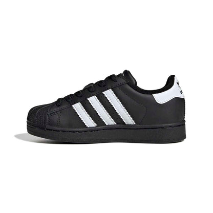 adidas Originals SST II CF EL C アディダスオリジナルス SST II キッズ IH6401【キッズ キッズ スニーカー 子ども用 ファスナー レザー カジュアル 26SS】