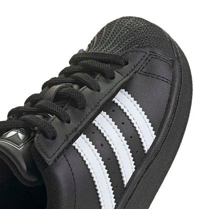 adidas Originals SST II CF EL C アディダスオリジナルス SST II キッズ IH6401【キッズ キッズ スニーカー 子ども用 ファスナー レザー カジュアル 26SS】