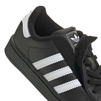 adidas Originals SST II CF EL C アディダスオリジナルス SST II キッズ IH6401【キッズ キッズ スニーカー 子ども用 ファスナー レザー カジュアル 26SS】