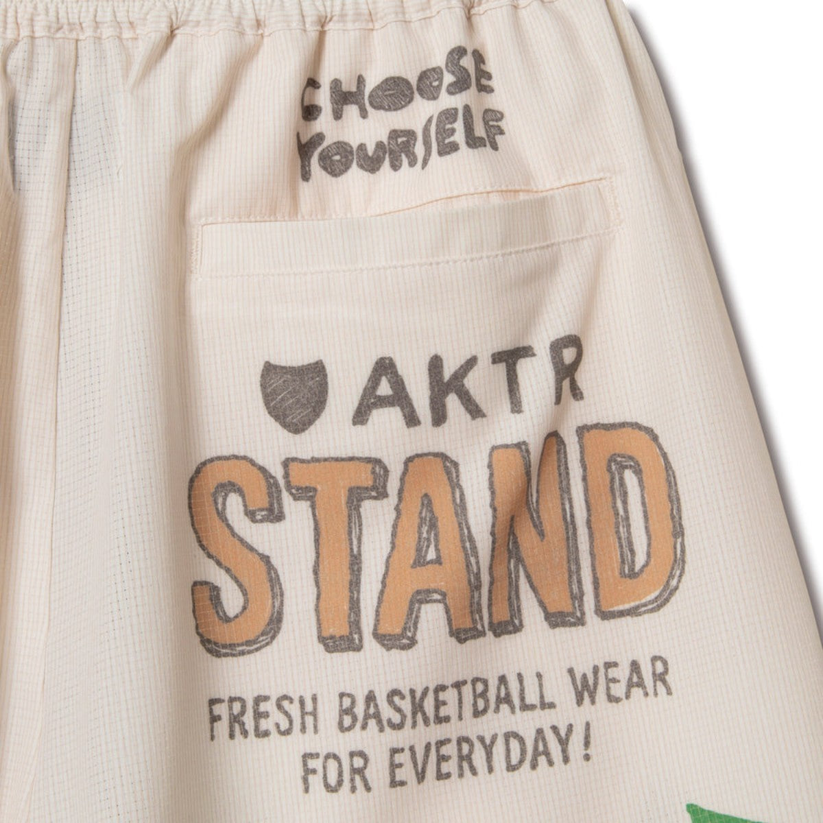 AKTR MEMORIAL 5.5-INCH SHRT WD PNTS アクター メモリアル 5.5インチ ショート ウッド パンツ 126-002002【メンズ バスケットボール ショーツ スポーツショーツ トレーニングパンツ 吸汗速乾 26SS】