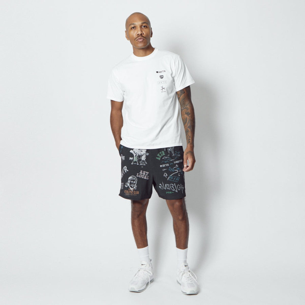 AKTR MEMORIAL SPORTS TEE 白黒セット AKTR MEMORIAL SPORTS TEE 126-003005 – Kinetics（キネティクス