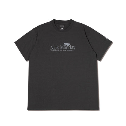 AKTR NICK CHRONICLE SPORTS TEE アクター ニック・クロニクル スポーツTシャツ 126-004005【メンズ バスケットボール Tシャツ スポーツTシャツ トレーニングウェア 吸汗速乾 半袖Tシャツ 26SS】