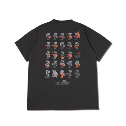 AKTR NICK CHRONICLE SPORTS TEE アクター ニック・クロニクル スポーツTシャツ 126-004005【メンズ バスケットボール Tシャツ スポーツTシャツ トレーニングウェア 吸汗速乾 半袖Tシャツ 26SS】