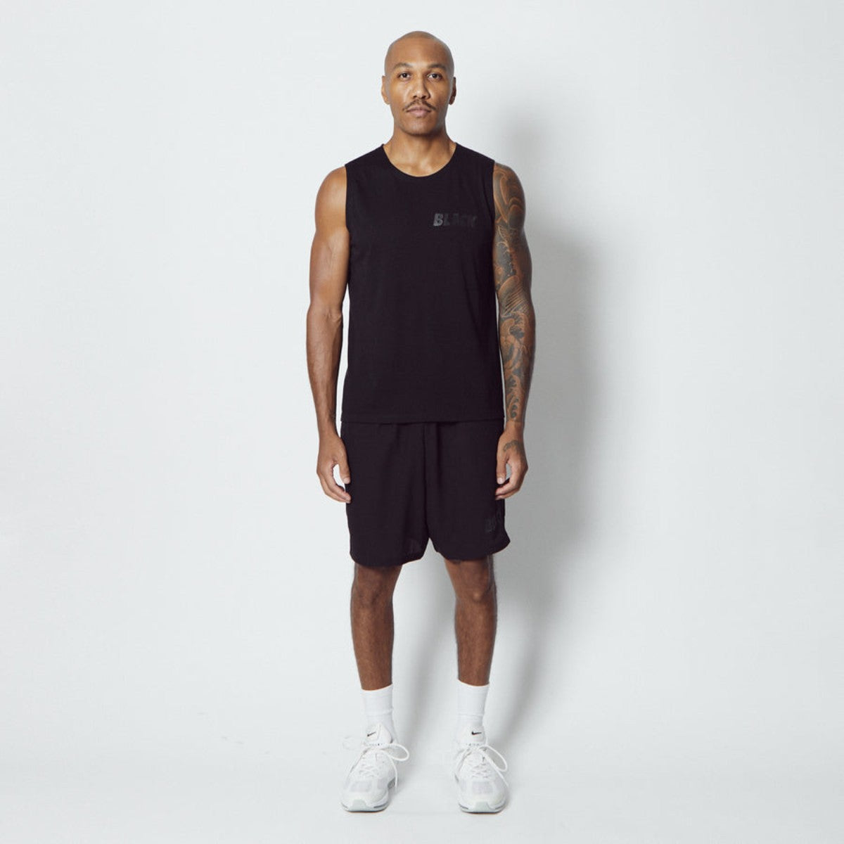 AKTR C.Y.C. SLEEVELESS T/C TEE アクター シーワイシー スリーブレス T/C ティー 126-013005【メンズ ノースリーブTシャツ メンズ スポーツウェア トレーニングウェア 26SS】