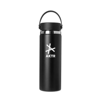 AKTR × Hydro Flask 20oz Wide Mouth Bottle アクター × ハイドロフラスク 20オンス ワイドマウスボトル 126-021021【メンズ ステンレスボトル 水筒 保温保冷 真空断熱 26SS】