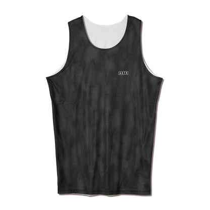 AKTR MELT CAMO REVERSIBLE TANK アクター メルト カモ リバーシブル タンク 126-026001【メンズ タンクトップ リバーシブル スポーツウェア メッシュ素材 軽量 通気性 26SS】
