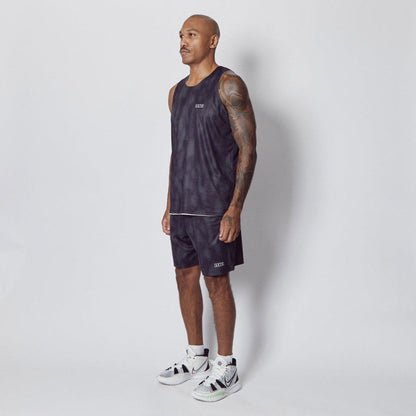 AKTR MELT CAMO REVERSIBLE TANK アクター メルト カモ リバーシブル タンク 126-026001【メンズ タンクトップ リバーシブル スポーツウェア メッシュ素材 軽量 通気性 26SS】