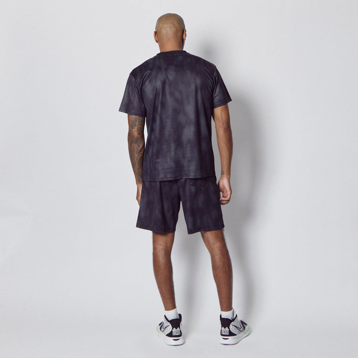 AKTR MELT CAMO AKTR LOGO SPORTS TEE アクター メルト カモ AKTR ロゴ スポーツ Tシャツ 126-027005【メンズ 半袖Tシャツ スポーツウェア メッシュ素材 軽量 通気性 26SS】