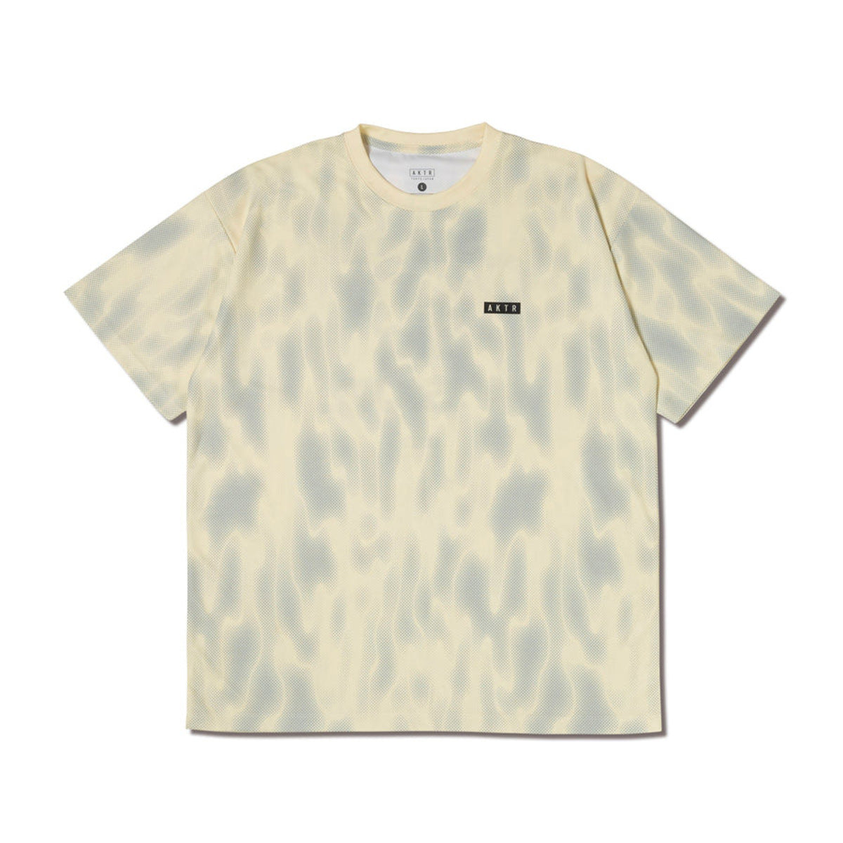 AKTR MELT CAMO LOOSE FIT SPORTS TEE アクター メルト カモ ルーズフィット スポーツ Tシャツ 126-028005【メンズ 半袖Tシャツ スポーツウェア メッシュ素材 軽量 通気性 26SS】