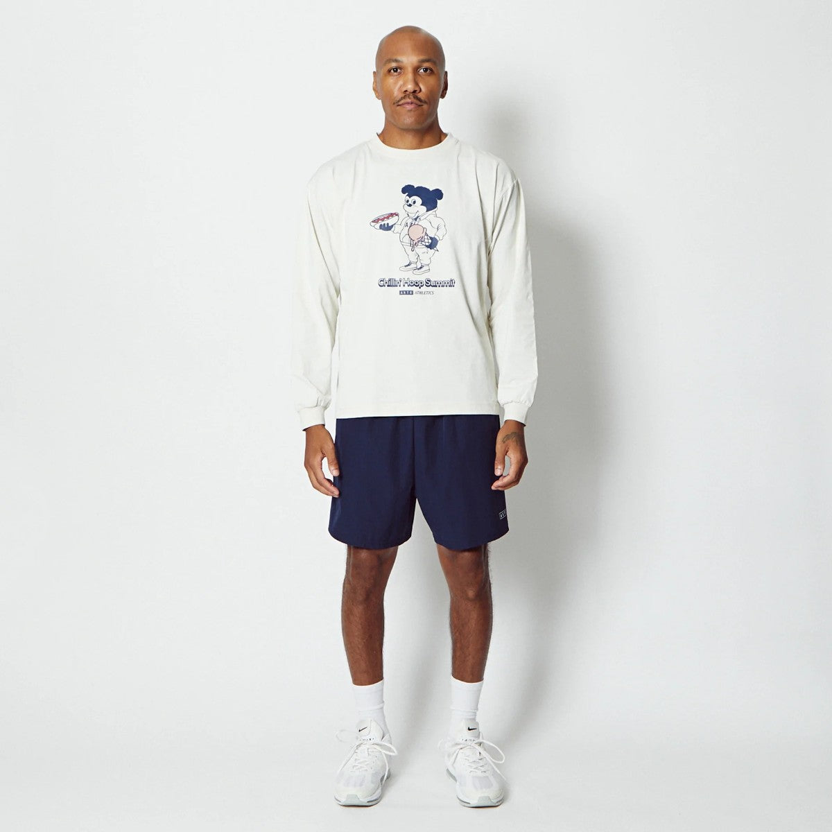 AKTR CHUNKY NICK LS FIT L/S SP TEE アクター チャンキーニック LS フィット ロングスリーブ SP ティー 225-102005【メンズ 長袖Tシャツ 吸湿速乾 スポーツウェア ライフスタイル ポリエステル素材 26SS】