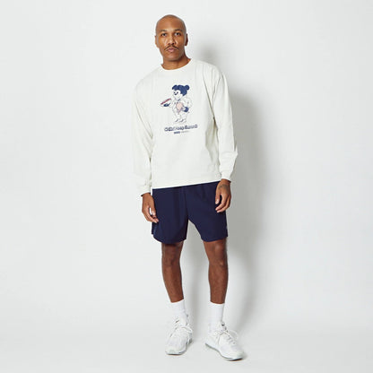 AKTR CHUNKY NICK LS FIT L/S SP TEE アクター チャンキーニック LS フィット ロングスリーブ SP ティー 225-102005【メンズ 長袖Tシャツ 吸湿速乾 スポーツウェア ライフスタイル ポリエステル素材 26SS】