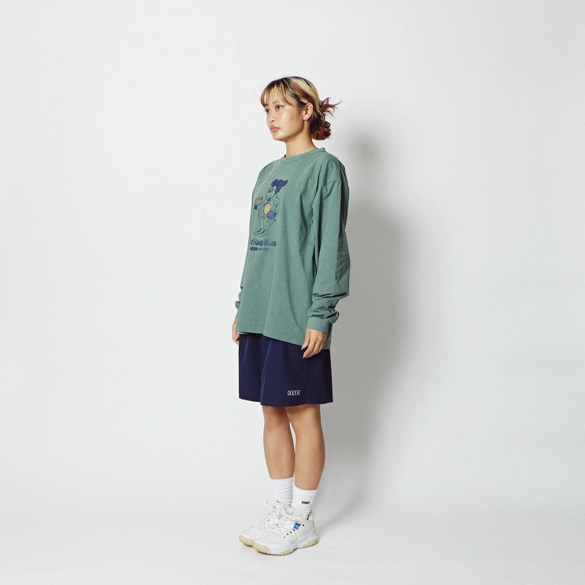 AKTR CHUNKY NICK LS FIT L/S SP TEE アクター チャンキーニック LS フィット ロングスリーブ SP ティー 225-102005【メンズ 長袖Tシャツ 吸湿速乾 スポーツウェア ライフスタイル ポリエステル素材 26SS】