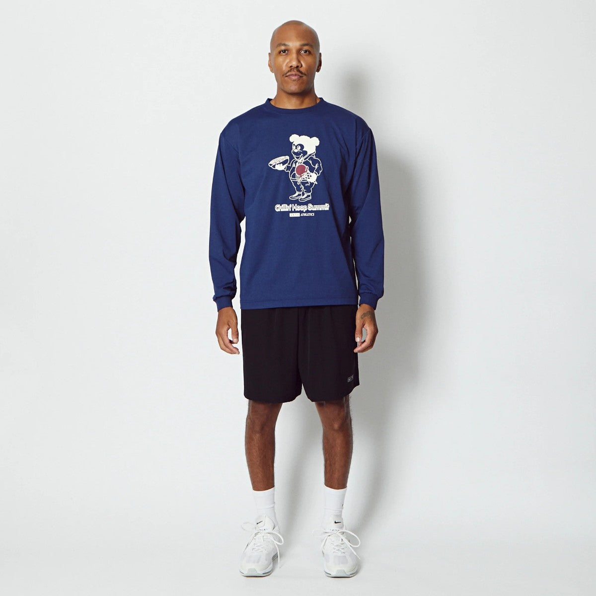 AKTR CHUNKY NICK LS FIT L/S SP TEE アクター チャンキーニック LS フィット ロングスリーブ SP ティー 225-102005【メンズ 長袖Tシャツ 吸湿速乾 スポーツウェア ライフスタイル ポリエステル素材 26SS】