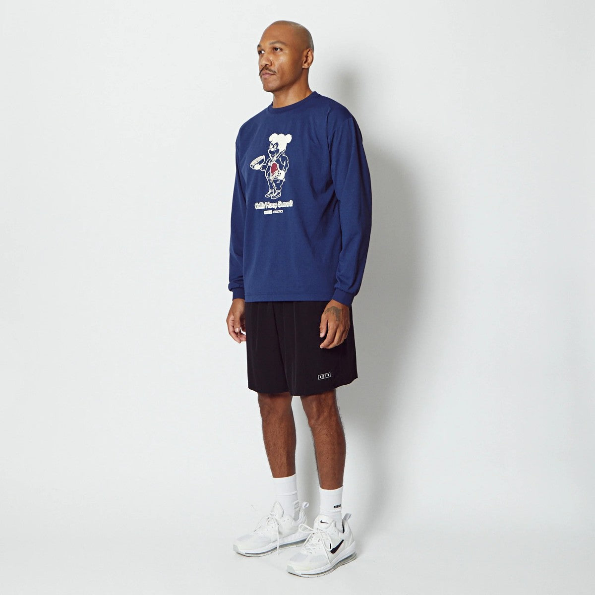 AKTR CHUNKY NICK LS FIT L/S SP TEE アクター チャンキーニック LS フィット ロングスリーブ SP ティー 225-102005【メンズ 長袖Tシャツ 吸湿速乾 スポーツウェア ライフスタイル ポリエステル素材 26SS】