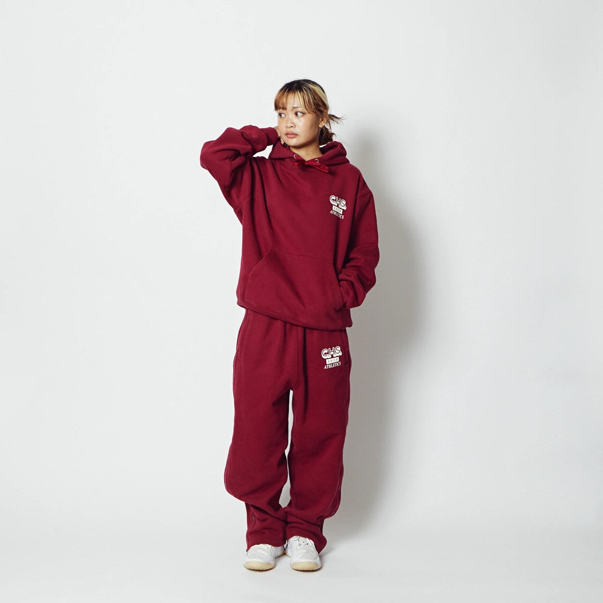 AKTR C.H.S. SWEAT HOODIE アクター C.H.S. スウェット フーディー 225-103010【メンズ パーカー 裏起毛 スウェット 暖かい 着回し セットアップ可 26SS】