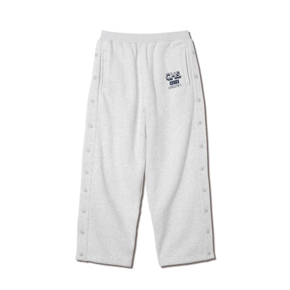 AKTR C.H.S. SIDE OPEN SWEAT PANTS アクター C.H.S. サイドオープン スウェットパンツ 225-104020【メンズ スウェットパンツ サイドボタン 裏起毛 快適シルエット セットアップ可 26SS】