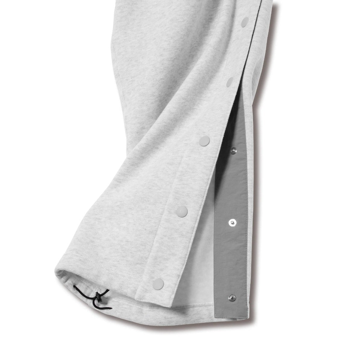 AKTR C.H.S. SIDE OPEN SWEAT PANTS アクター C.H.S. サイドオープン スウェットパンツ 225-104020【メンズ スウェットパンツ サイドボタン 裏起毛 快適シルエット セットアップ可 26SS】