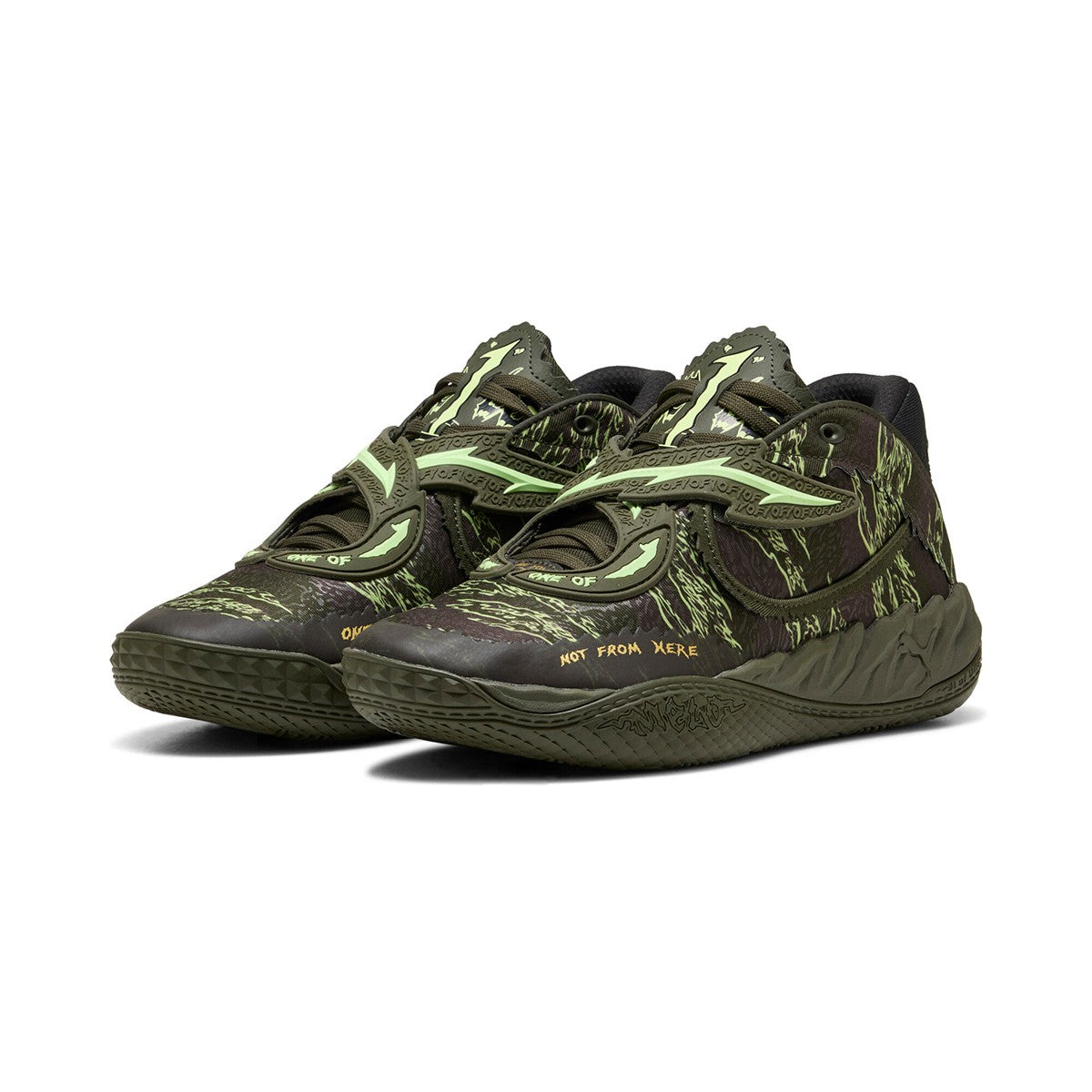 PUMA MB.05 CAMO プーマ エムビーゼロファイブ カモ 312795-01【メンズ バスケットボール スニーカー メンズ シューズ スポーツ トレーニング 26SS】