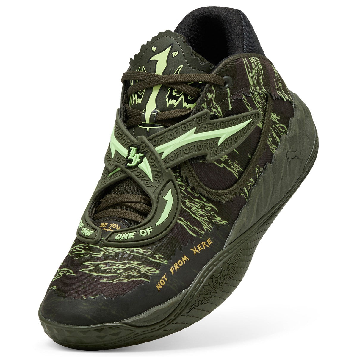 PUMA MB.05 CAMO プーマ エムビーゼロファイブ カモ 312795-01【メンズ バスケットボール スニーカー メンズ シューズ スポーツ トレーニング 26SS】