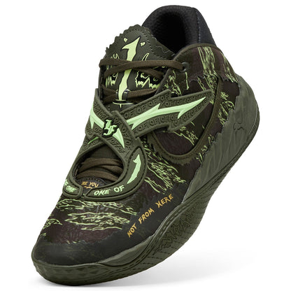 PUMA MB.05 CAMO プーマ エムビーゼロファイブ カモ 312795-01【メンズ バスケットボール スニーカー メンズ シューズ スポーツ トレーニング 26SS】