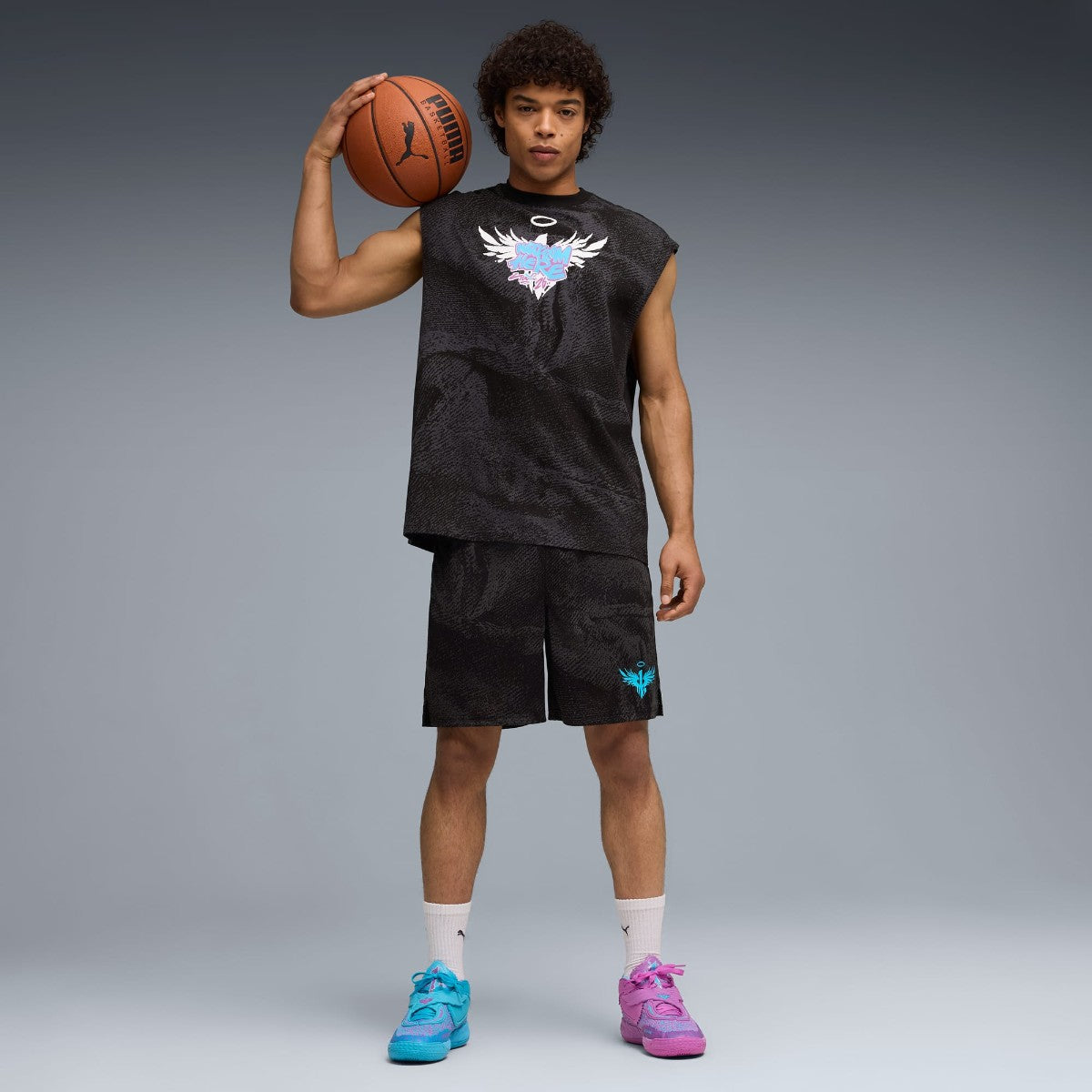 PUMA MB.05 HIVE プーマ MB.05 ハイブ 312797-01【メンズ バスケットボールシューズ バッシュ クッション性 シグネチャー 26SS】