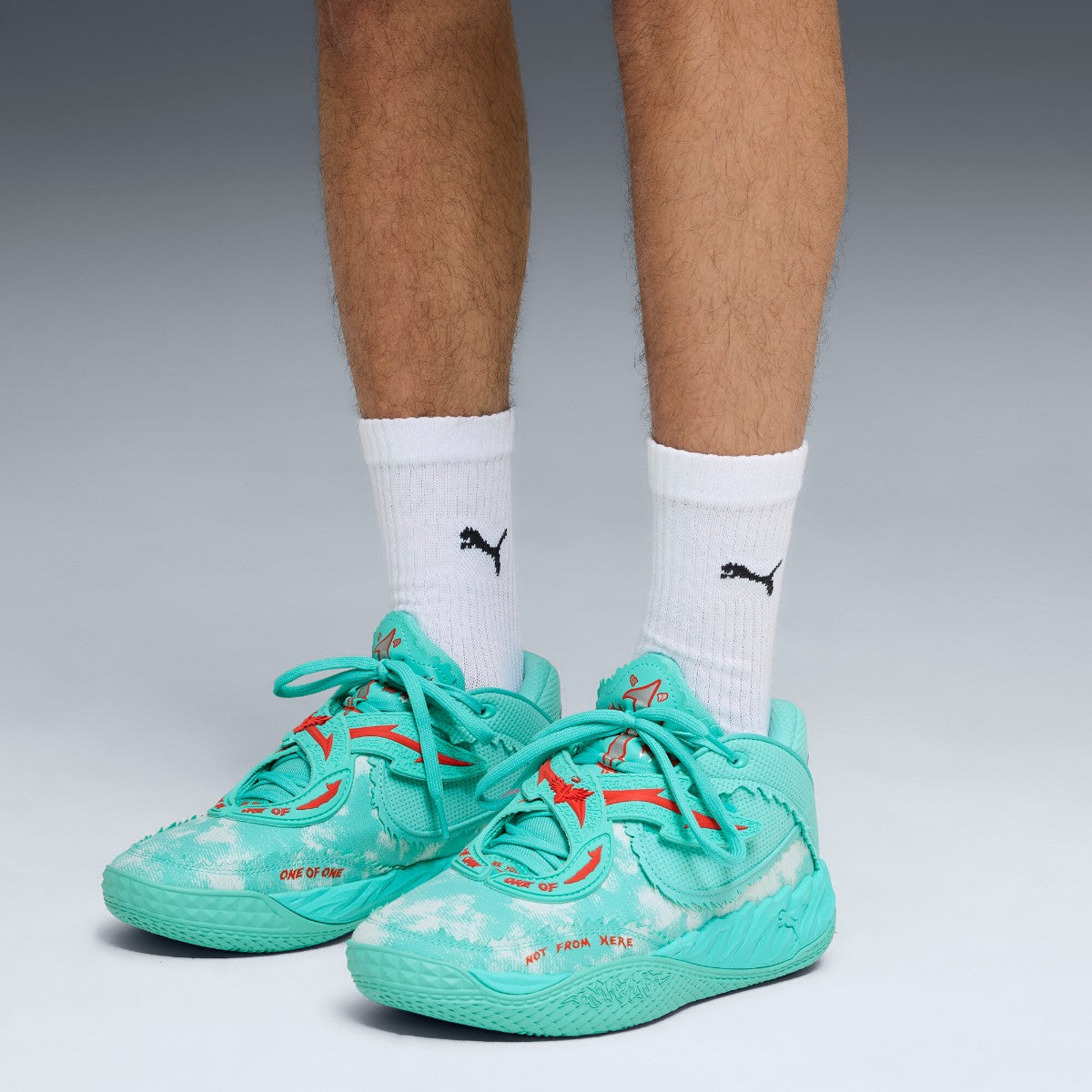 PUMA MB.05 MELO WORLD プーマ MB.05 メロ ワールド 312798-01【メンズ シグネチャーシューズ クッショニング 軽量 26SS】