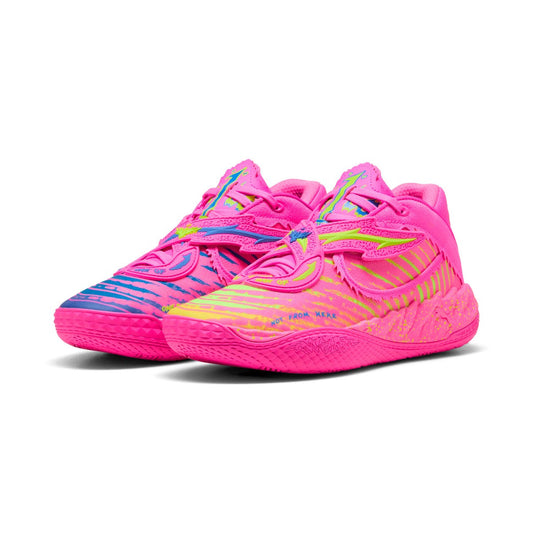 PUMA MB.05 SHOWTIME プーマ エムビー 0.5 ショータイム 313599-01【メンズ スニーカー 高反発クッション 多方向対応 機動力 軽量 高サポート 26SS】