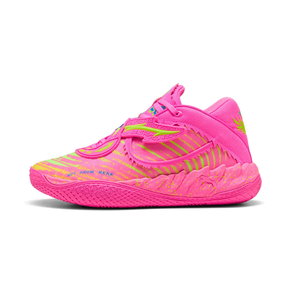 PUMA MB.05 SHOWTIME プーマ エムビー 0.5 ショータイム 313599-01【メンズ スニーカー 高反発クッション 多方向対応 機動力 軽量 高サポート 26SS】