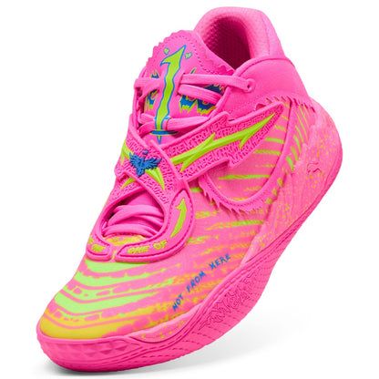PUMA MB.05 SHOWTIME プーマ エムビー 0.5 ショータイム 313599-01【メンズ スニーカー 高反発クッション 多方向対応 機動力 軽量 高サポート 26SS】