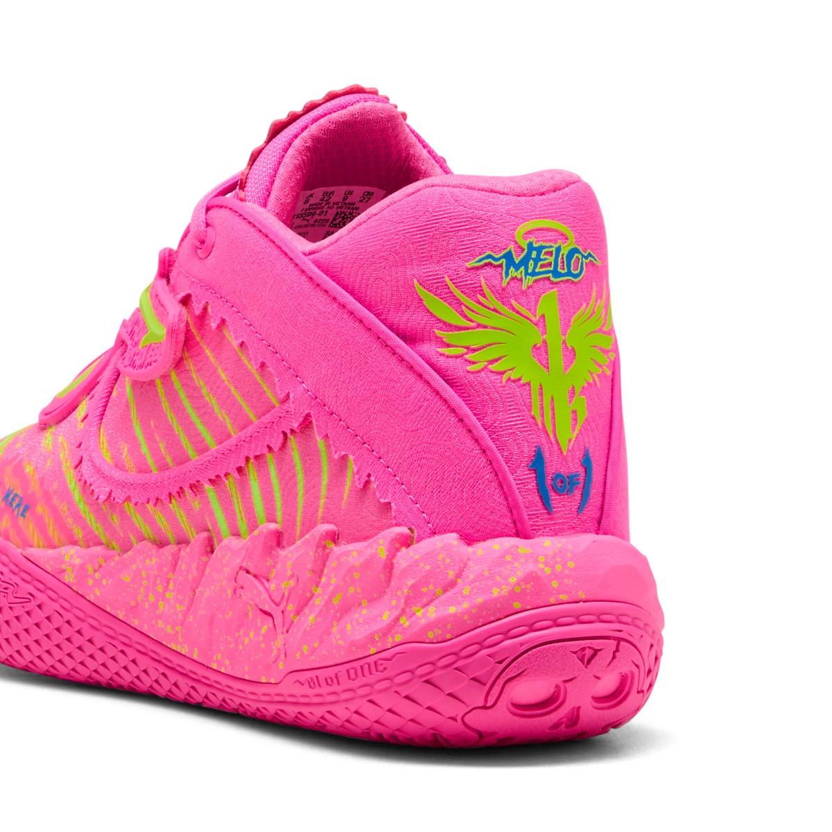 PUMA MB.05 SHOWTIME プーマ エムビー 0.5 ショータイム 313599-01【メンズ スニーカー 高反発クッション 多方向対応 機動力 軽量 高サポート 26SS】