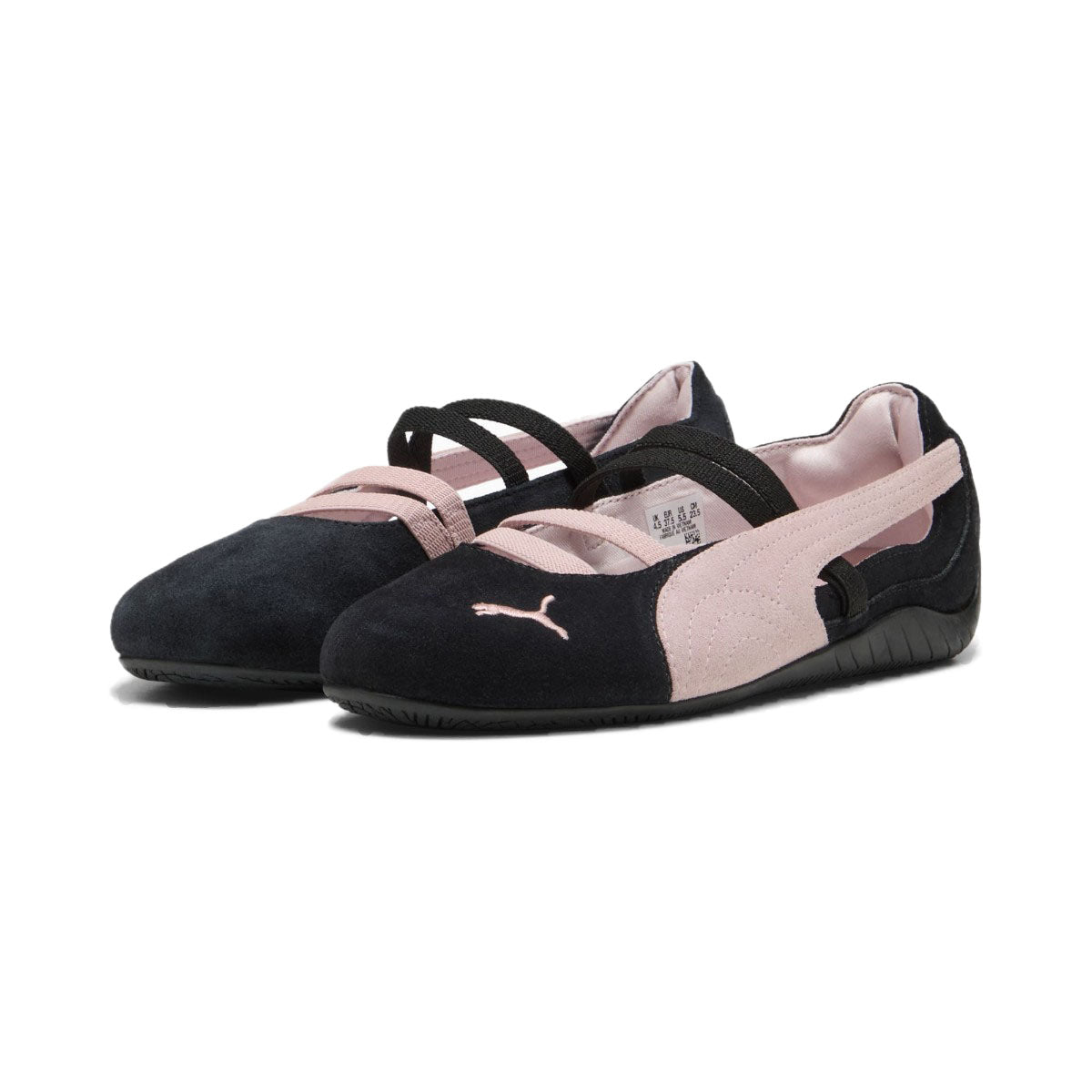 PUMA SPEEDCAT BALLET SD WNS プーマ スピードキャット バレエ SD WNS 401287-02【レディース スウェード素材 刺繍ロゴ ゴムバンド 26SS】