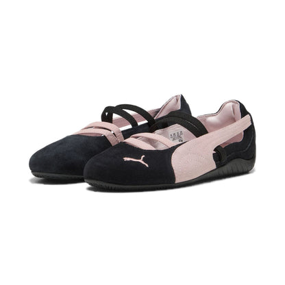 PUMA SPEEDCAT BALLET SD WNS プーマ スピードキャット バレエ SD WNS 401287-02【レディース スウェード素材 刺繍ロゴ ゴムバンド 26SS】