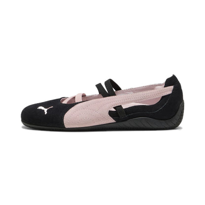 PUMA SPEEDCAT BALLET SD WNS プーマ スピードキャット バレエ SD WNS 401287-02【レディース スウェード素材 刺繍ロゴ ゴムバンド 26SS】