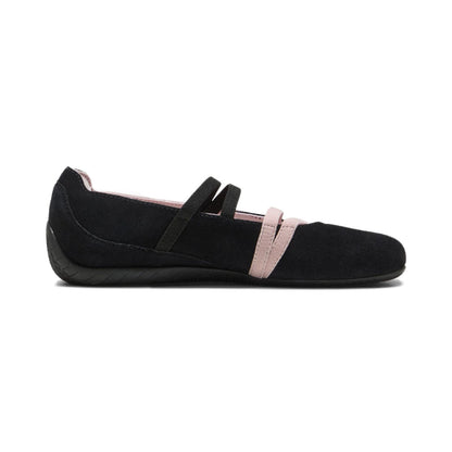 PUMA SPEEDCAT BALLET SD WNS プーマ スピードキャット バレエ SD WNS 401287-02【レディース スウェード素材 刺繍ロゴ ゴムバンド 26SS】