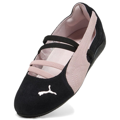 PUMA SPEEDCAT BALLET SD WNS プーマ スピードキャット バレエ SD WNS 401287-02【レディース スウェード素材 刺繍ロゴ ゴムバンド 26SS】