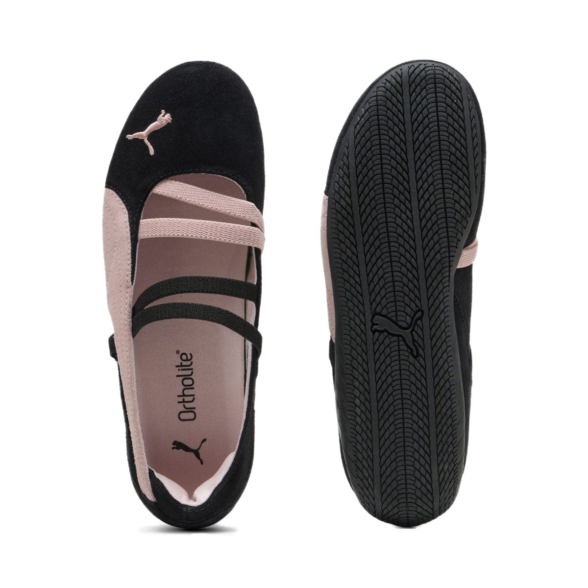 PUMA SPEEDCAT BALLET SD WNS プーマ スピードキャット バレエ SD WNS 401287-02【レディース スウェード素材 刺繍ロゴ ゴムバンド 26SS】