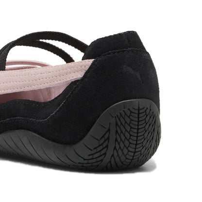 PUMA SPEEDCAT BALLET SD WNS プーマ スピードキャット バレエ SD WNS 401287-02【レディース スウェード素材 刺繍ロゴ ゴムバンド 26SS】