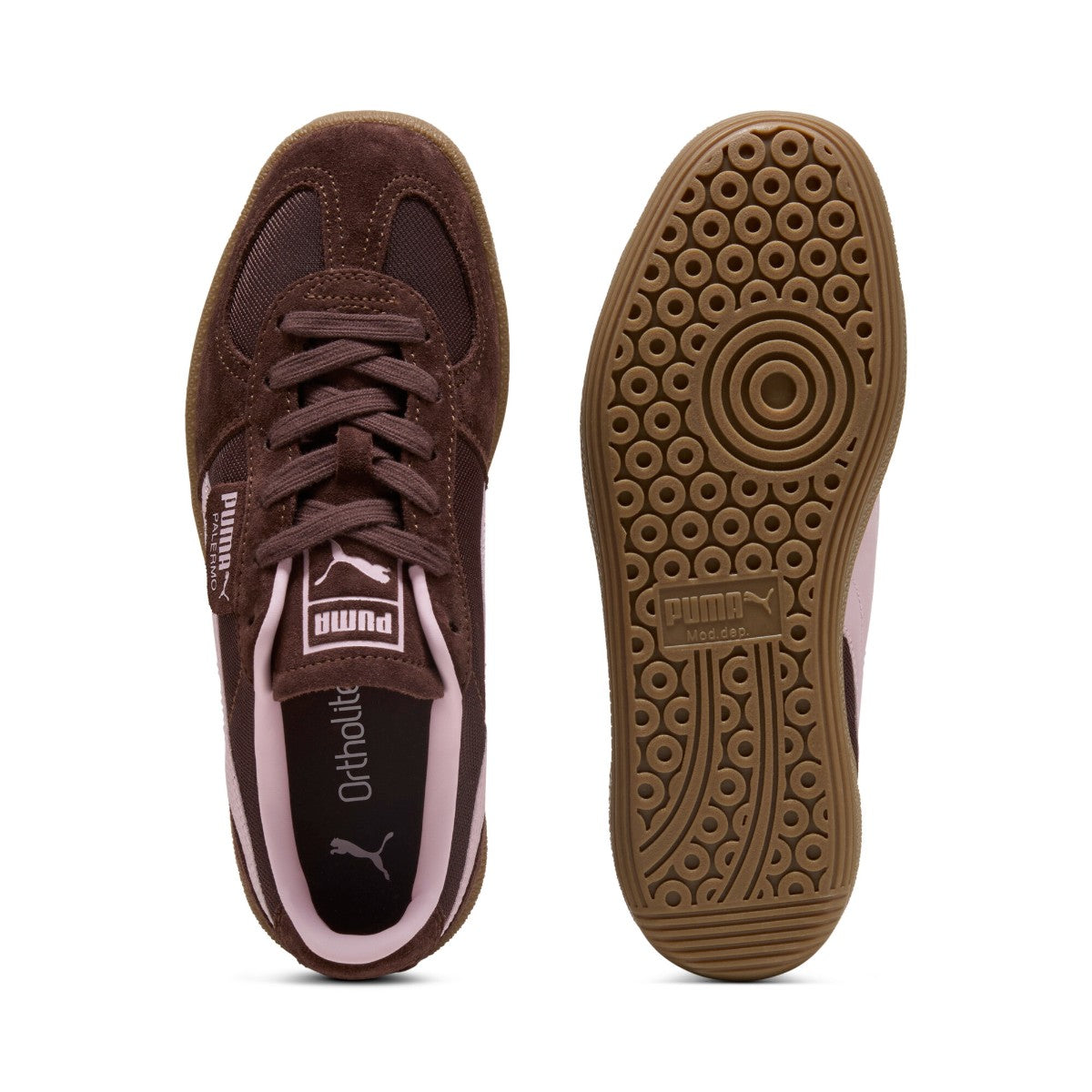 PUMA PALERMO VINTAGE UPDATE プーマ ユニセックス パレルモ ヴィンテージ アップデート 401364-05【メンズ カジュアルシューズ テキスタイルベース クッション性 防臭性 26SS】