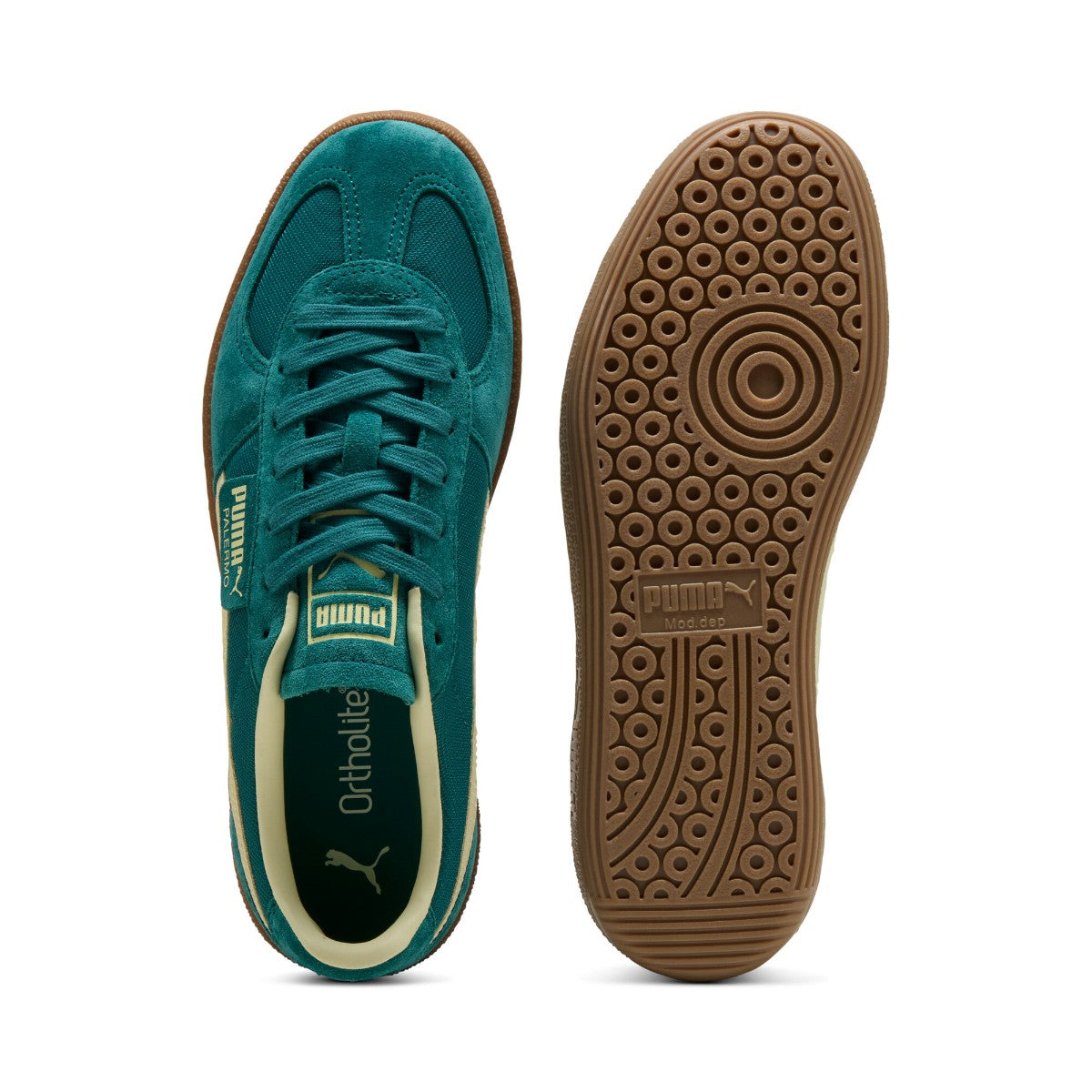 PUMA PALERMO VINTAGE UPDATE プーマ ユニセックス パレルモ ヴィンテージ アップデート 401364-06【メンズ カジュアルシューズ テキスタイルベース クッション性 防臭性 26SS】