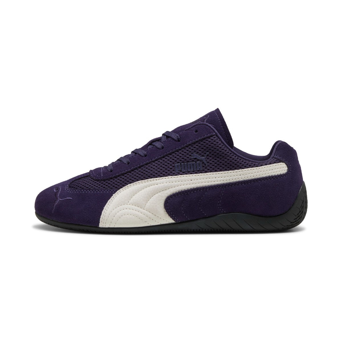 PUMA SPEED CAT MESH プーマ スピードキャット メッシュ 404370-06【メンズ メッシュ ロゴ刺繍 スウェード素材 26SS】