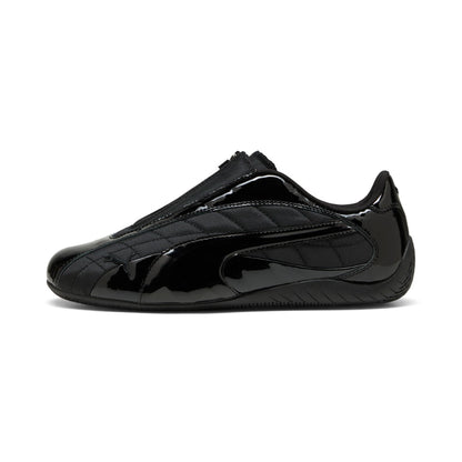 PUMA SPEEDCAT PLUS ZIP プーマ スピードキャット プラス ジップ 404832-01【メンズ エナメル 異素材 ローカット ジップ 26SS】