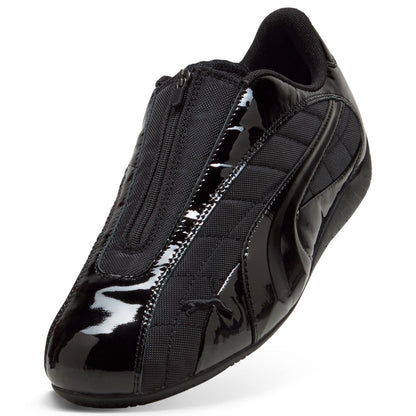 PUMA SPEEDCAT PLUS ZIP プーマ スピードキャット プラス ジップ 404832-01【メンズ エナメル 異素材 ローカット ジップ 26SS】