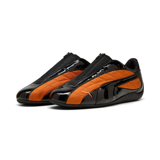 PUMA SPEEDCAT PLUS ZIP プーマ スピードキャット プラス ジップ 404832-03【メンズ エナメル 異素材 ローカット ジップ 26SS】