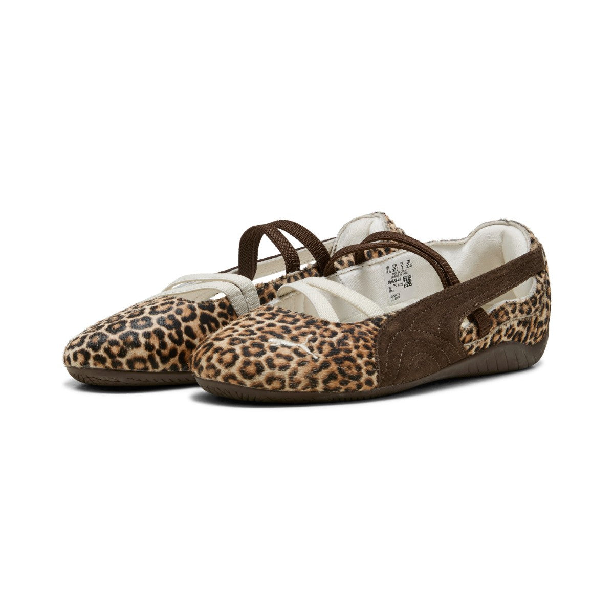 PUMA SPEEDCAT BALLET WILD WNS プーマ スピードキャット バレエ ワイルド ウィメンズ 406689-01【レディース アニマル柄 快適な履き心地 26SS】