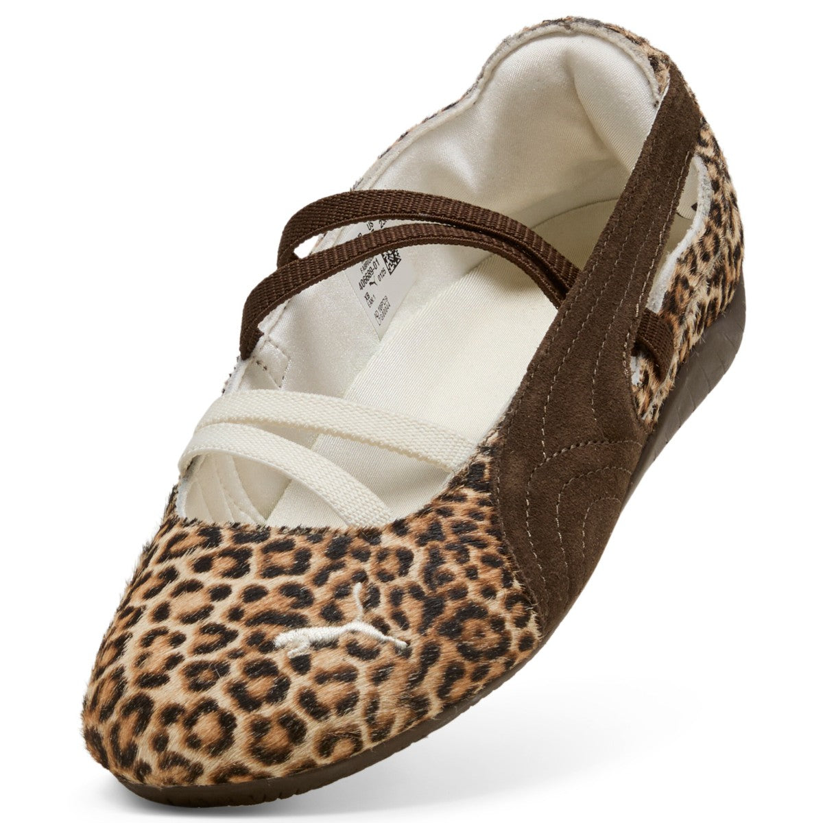 PUMA SPEEDCAT BALLET WILD WNS プーマ スピードキャット バレエ ワイルド ウィメンズ 406689-01【レディース アニマル柄 快適な履き心地 26SS】