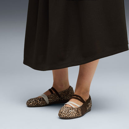 PUMA SPEEDCAT BALLET WILD WNS プーマ スピードキャット バレエ ワイルド ウィメンズ 406689-01【レディース アニマル柄 快適な履き心地 26SS】