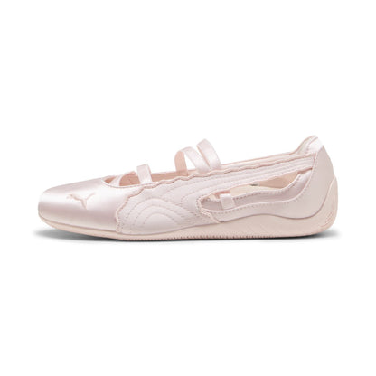 PUMA SPEEDCAT BALLET VENUS WNS プーマ スピードキャット バレエ ヴィーナス ウィメンズ 406853-01【レディース サテン素材 フィット感 刺繍ロゴ 26SS】
