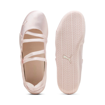 PUMA SPEEDCAT BALLET VENUS WNS プーマ スピードキャット バレエ ヴィーナス ウィメンズ 406853-01【レディース サテン素材 フィット感 刺繍ロゴ 26SS】