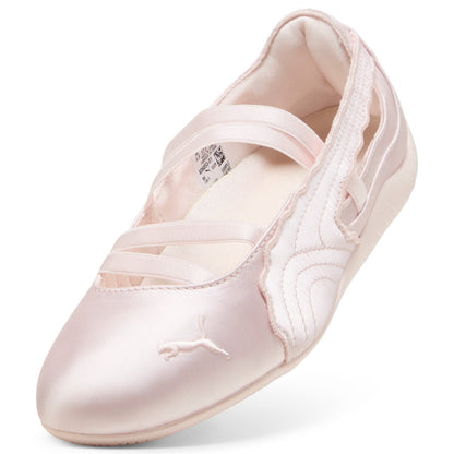 PUMA SPEEDCAT BALLET VENUS WNS プーマ スピードキャット バレエ ヴィーナス ウィメンズ 406853-01【レディース サテン素材 フィット感 刺繍ロゴ 26SS】