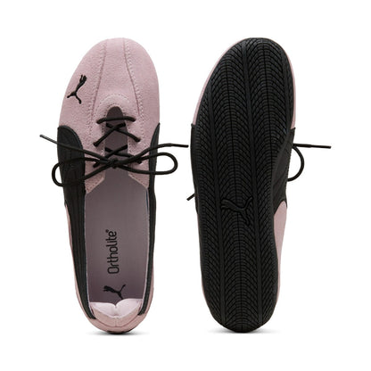PUMA SPEEDCAT BALLET NOVA WNS プーマ スピードキャット バレエ ノヴァ ウィメンズ 408340-01【レディース バレエシルエット フィット感 ロゴ刺繍 26SS】